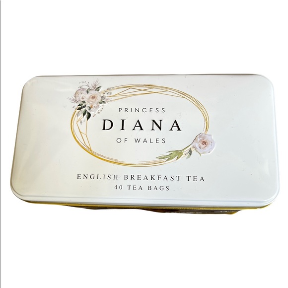 NWOT Princess Diana Commentary English Breakfast Collectors Tea Tin - Picture 2 of 6